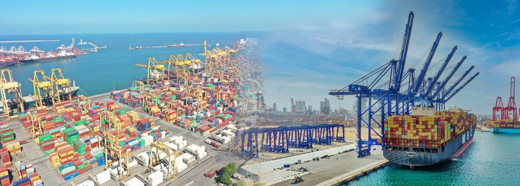 Operations at the Jaya Container Terminal (JCT) and the East Container Terminal (ECT) of Sri Lanka Ports Authority (SLPA) at the Port of Colombo